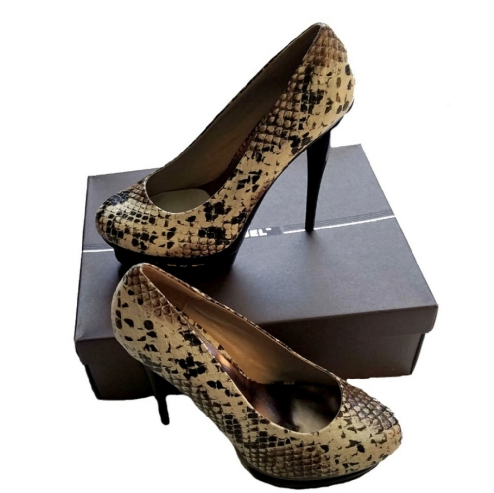 Bonnibel Snakeskin Stiletto Pump